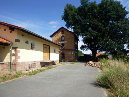 Der Mausohrbahnhof im Juli 2020. D. Diehl