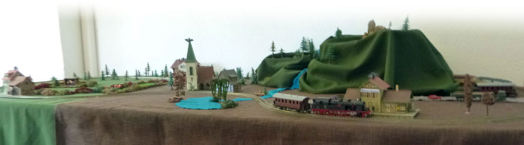 Interaktive Eisenbahnanlage. D. Diehl